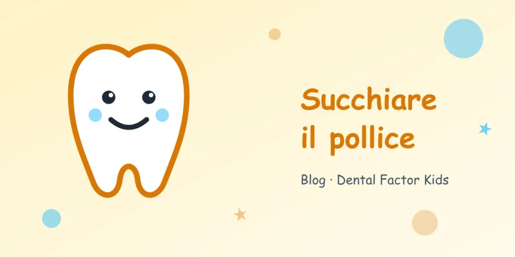Il bambino che succhia il dito: conseguenze sui denti e come aiutarlo a smettere